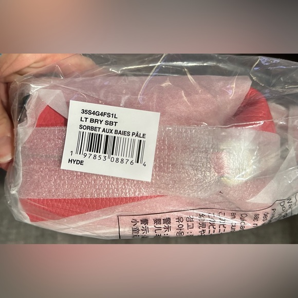 NWT Michael Kors Hyde Small Satchel Pebbled Leather - Picture 7 of 10